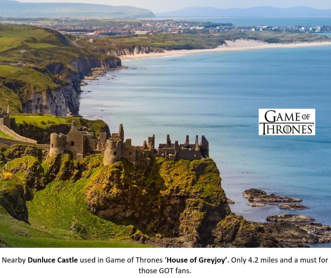 Apt3, No 2 Antrim Gardens, Portrush With Seaview 외부 사진