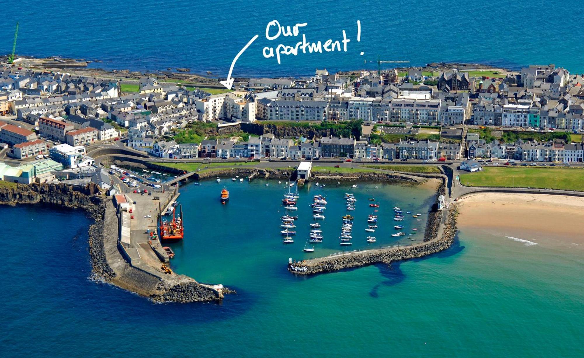 Apt3, No 2 Antrim Gardens, Portrush With Seaview 외부 사진